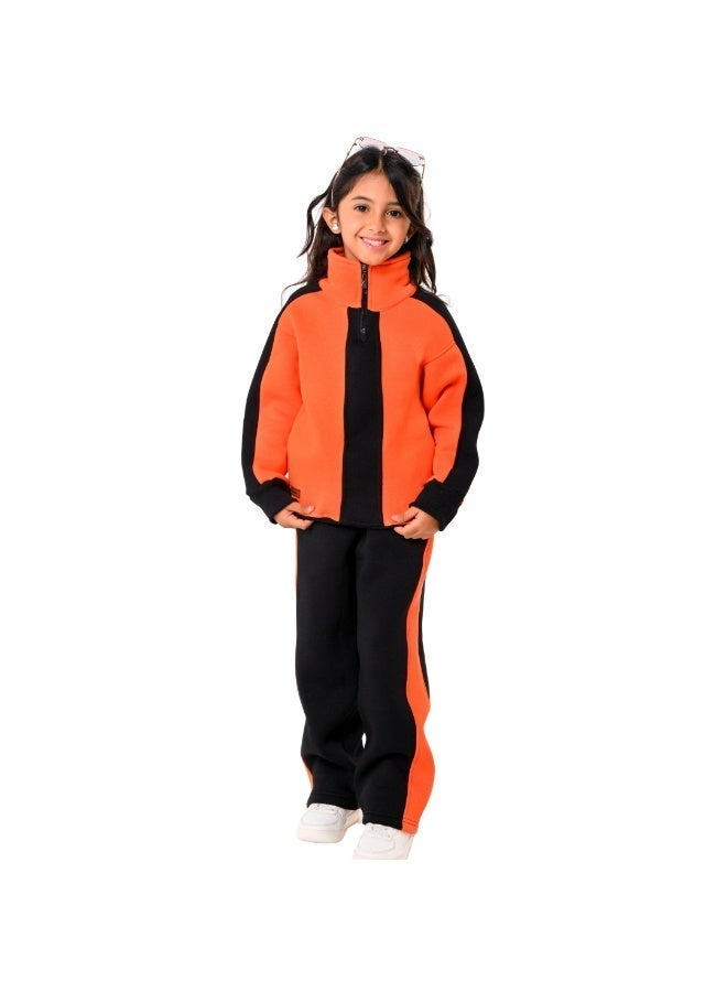 طقم ترنج للبنات بشريط قطعتين - Image 2